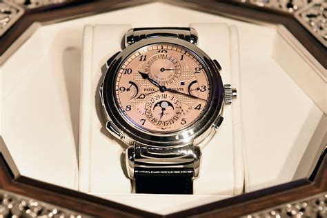 patek philippe grandmaster chime wikipedia|patek most expensive watch.